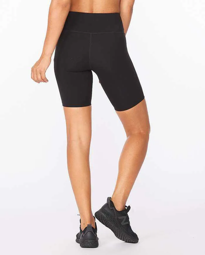 FORM STASH HI-RISE BIKE SHORTS (15-20 mmhg)