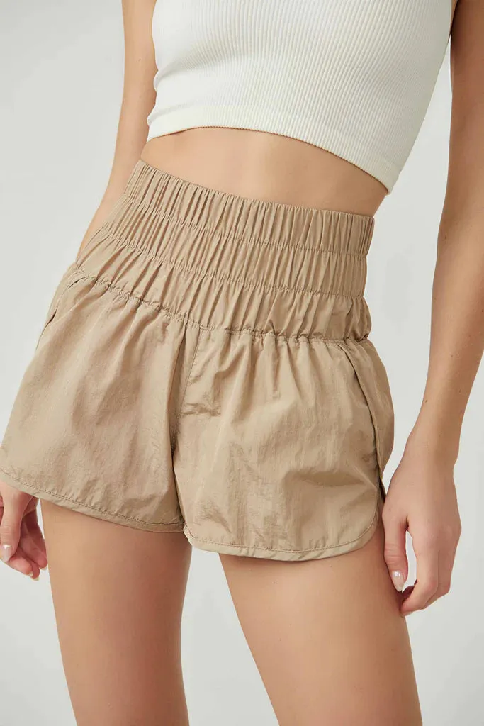 Free People The Way Home Shorts - Clay