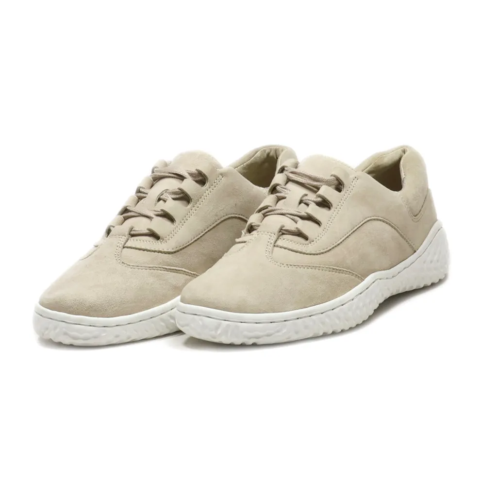 Gabor Lace Ups Suede Beige Colour For Women