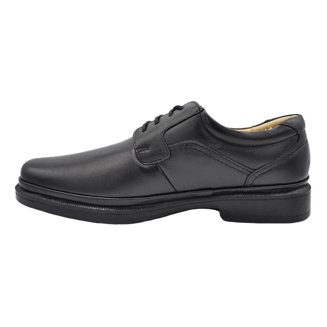 Gavel Miguel Lambskin Black Leather Shoes