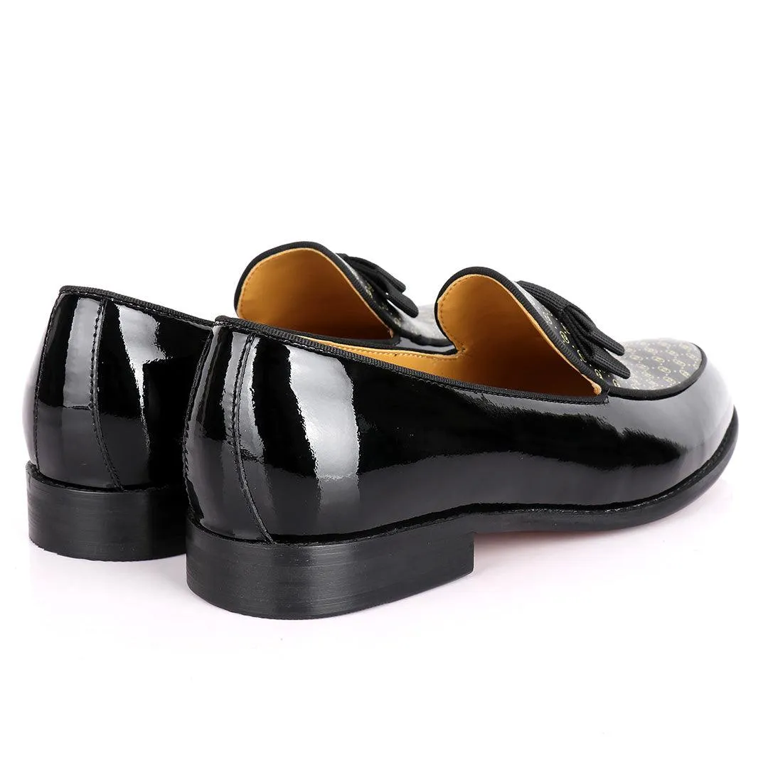 GC Patterned Leather Designed Loafers