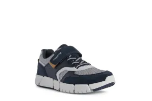 Geox Flexyper Boys Navy-Grey Trainer