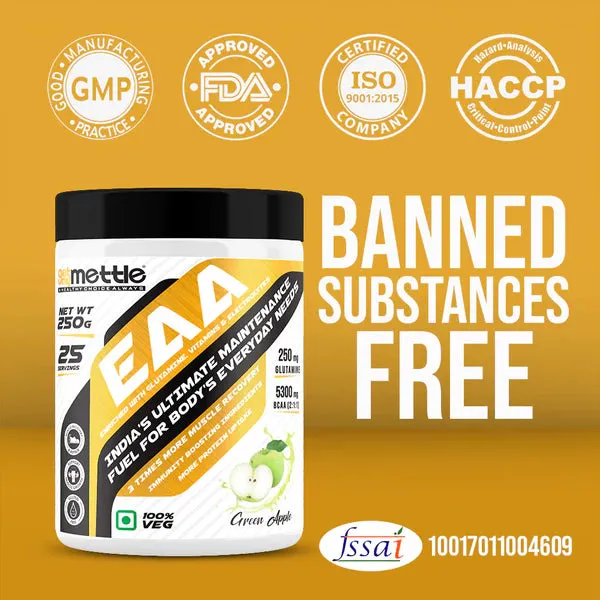 GetmyMettle EAA: Ultimate Maintenance Fuel Enriched with Glutamine, Vitamins, and Electrolytes