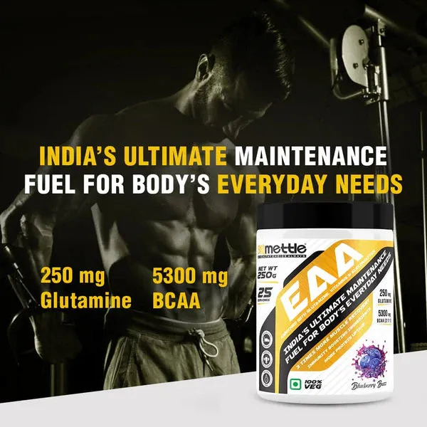 GetmyMettle EAA: Ultimate Maintenance Fuel Enriched with Glutamine, Vitamins, and Electrolytes