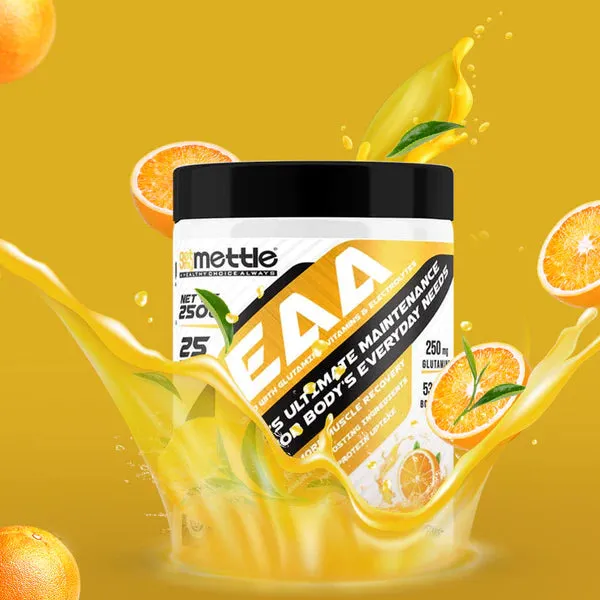 GetmyMettle EAA: Ultimate Maintenance Fuel Enriched with Glutamine, Vitamins, and Electrolytes