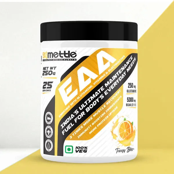 GetmyMettle EAA: Ultimate Maintenance Fuel Enriched with Glutamine, Vitamins, and Electrolytes