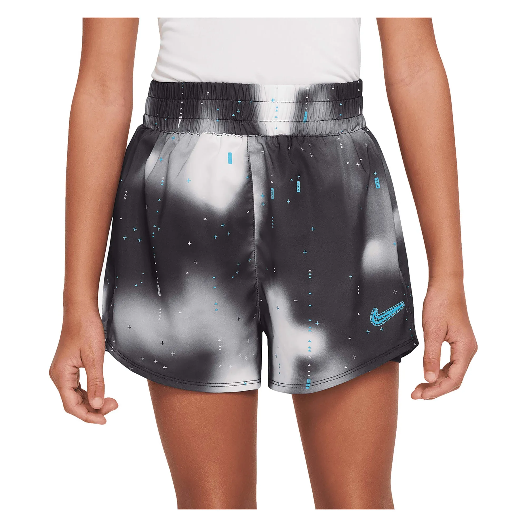 Girl's One High-Waisted Training Shorts