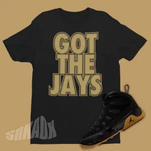 Got The Jays Shirt To Match Air Jordan 9 BOOT NRG Black Gum