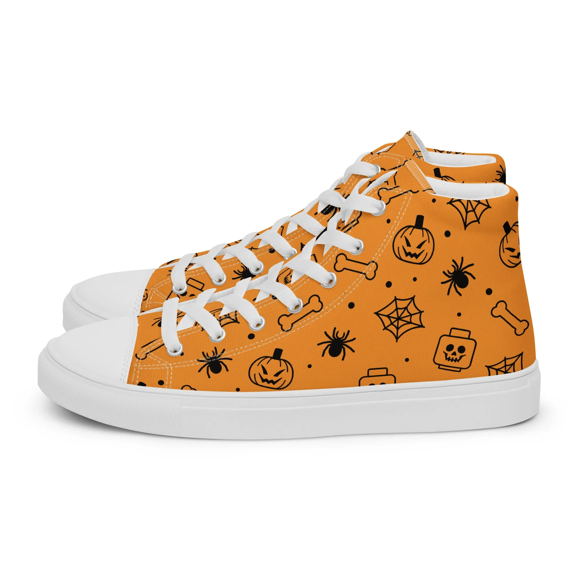 Halloween 2 Men’s High Top Canvas Shoes