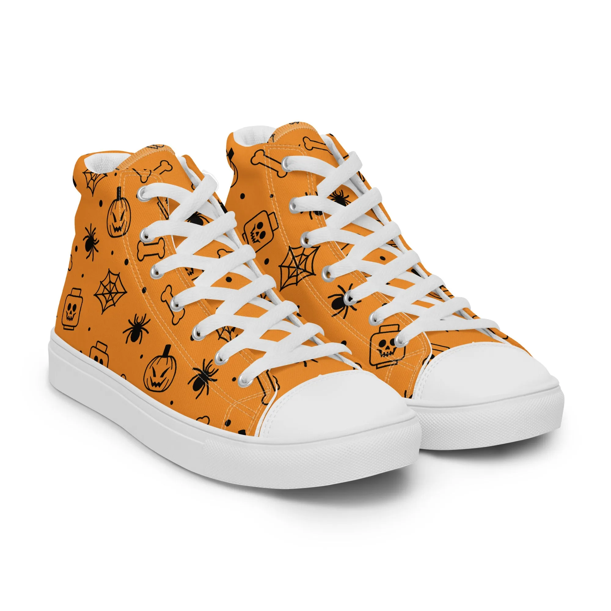 Halloween 2 Men’s High Top Canvas Shoes