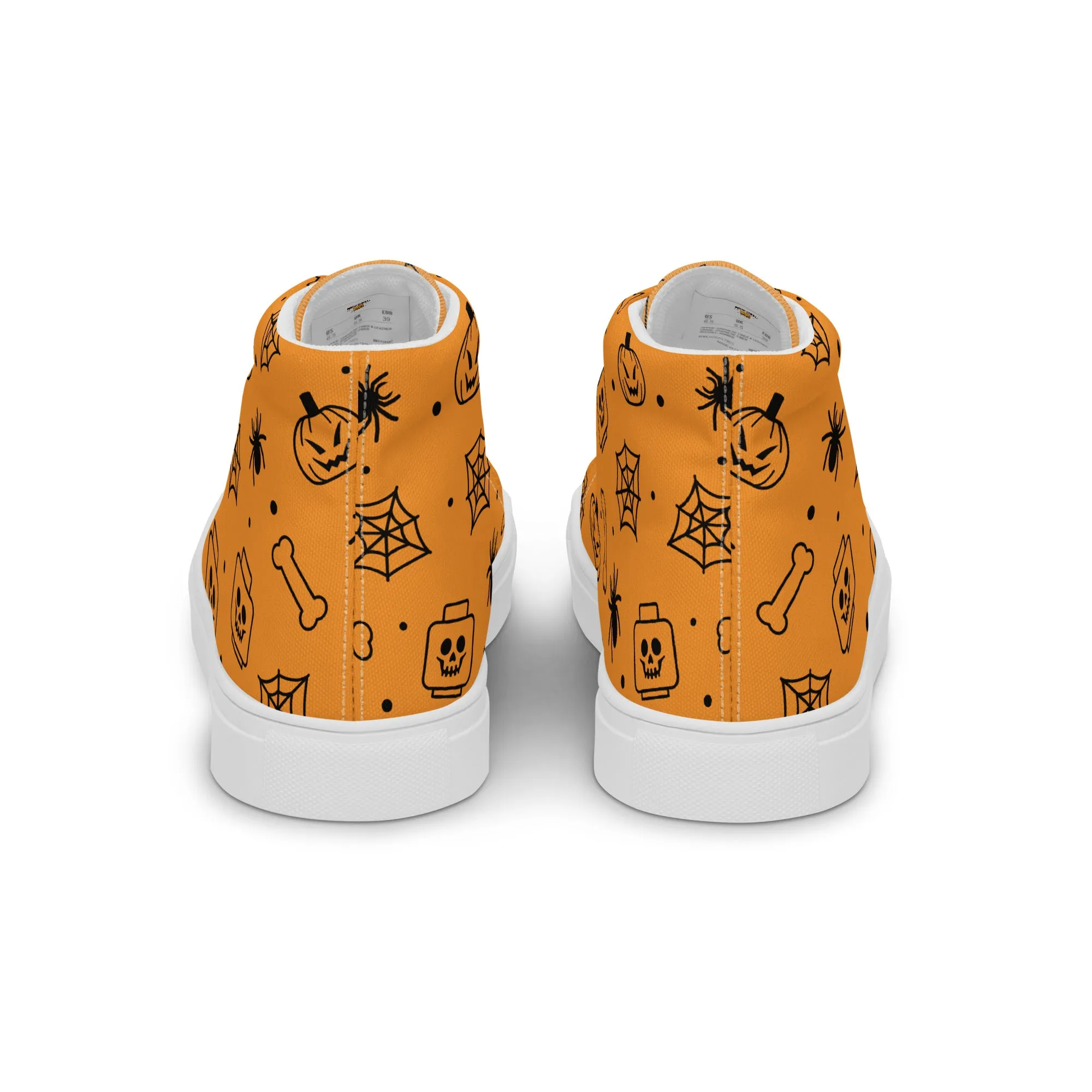 Halloween 2 Men’s High Top Canvas Shoes