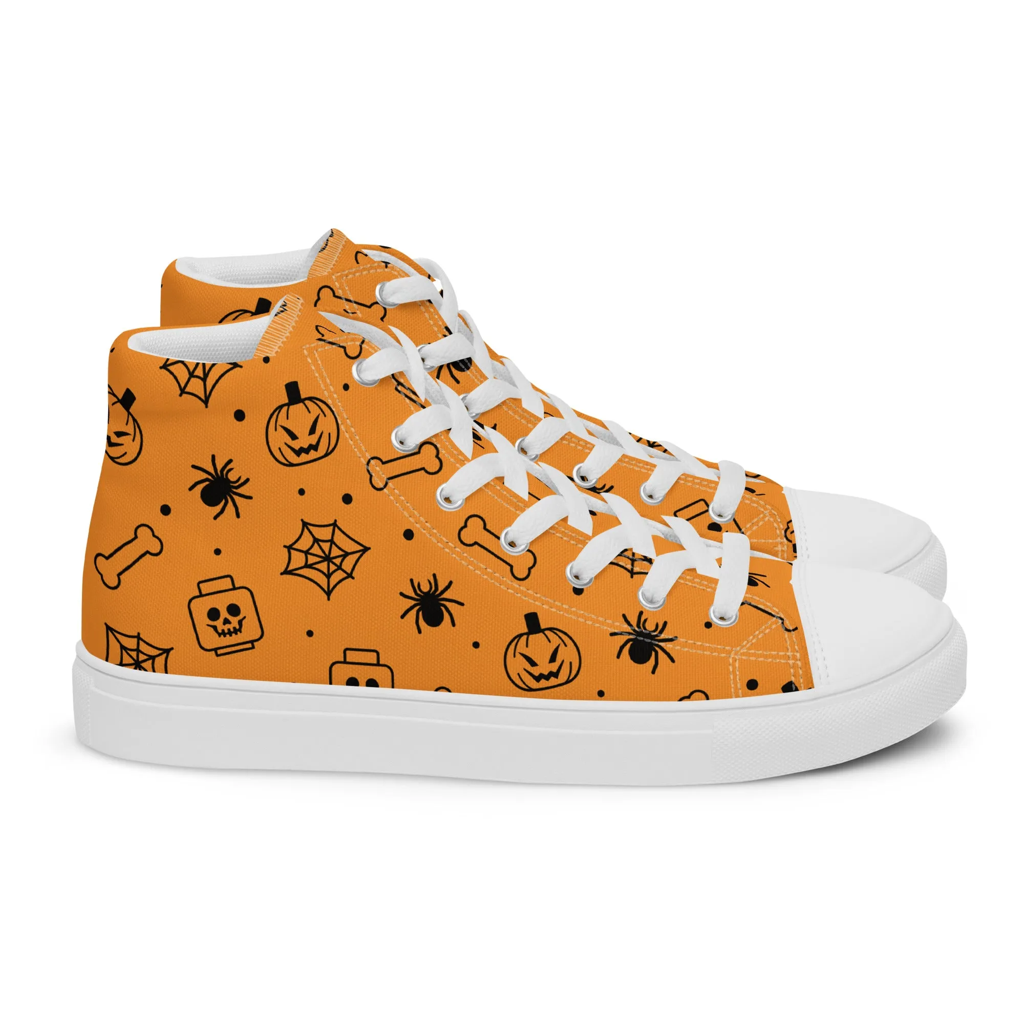 Halloween 2 Men’s High Top Canvas Shoes