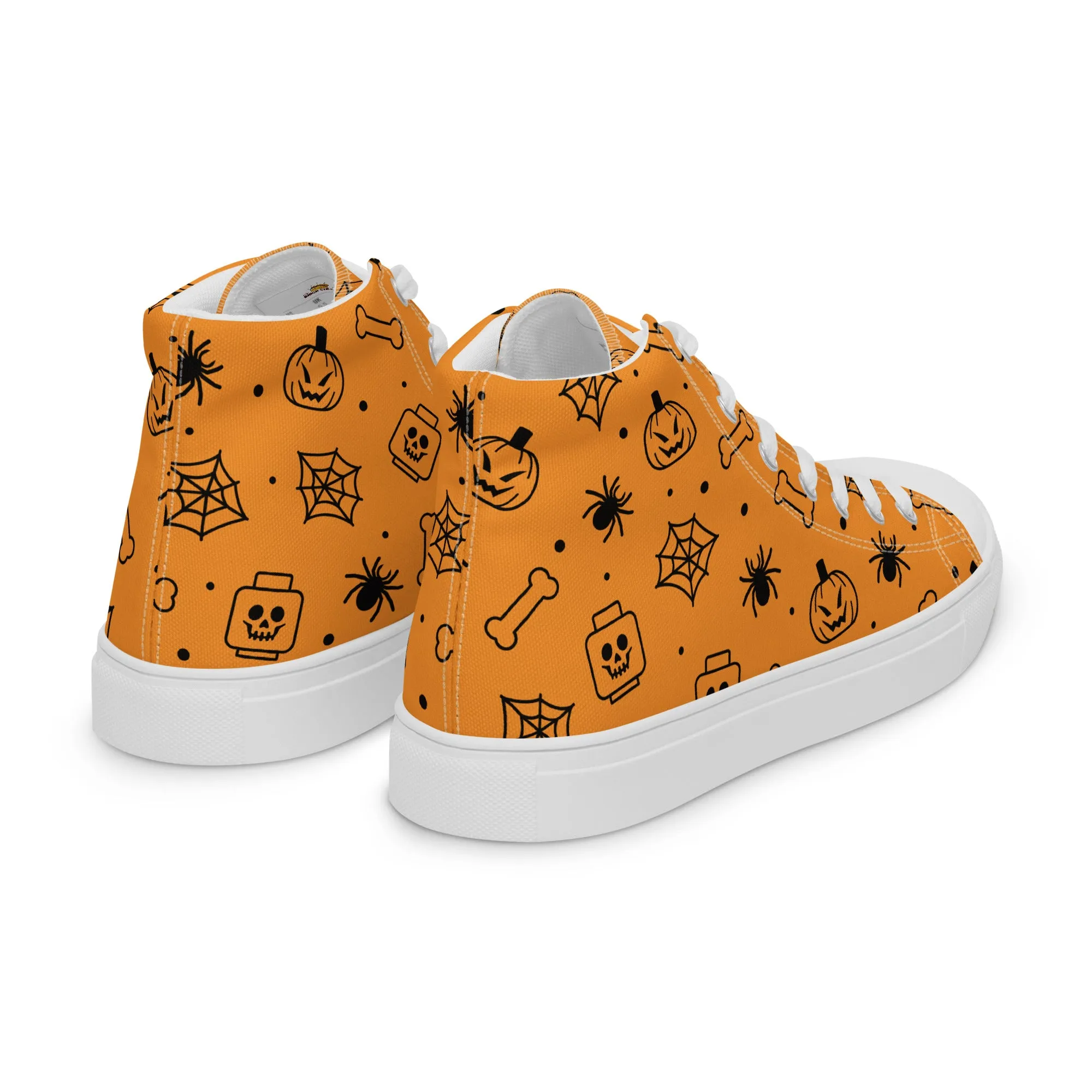 Halloween 2 Men’s High Top Canvas Shoes