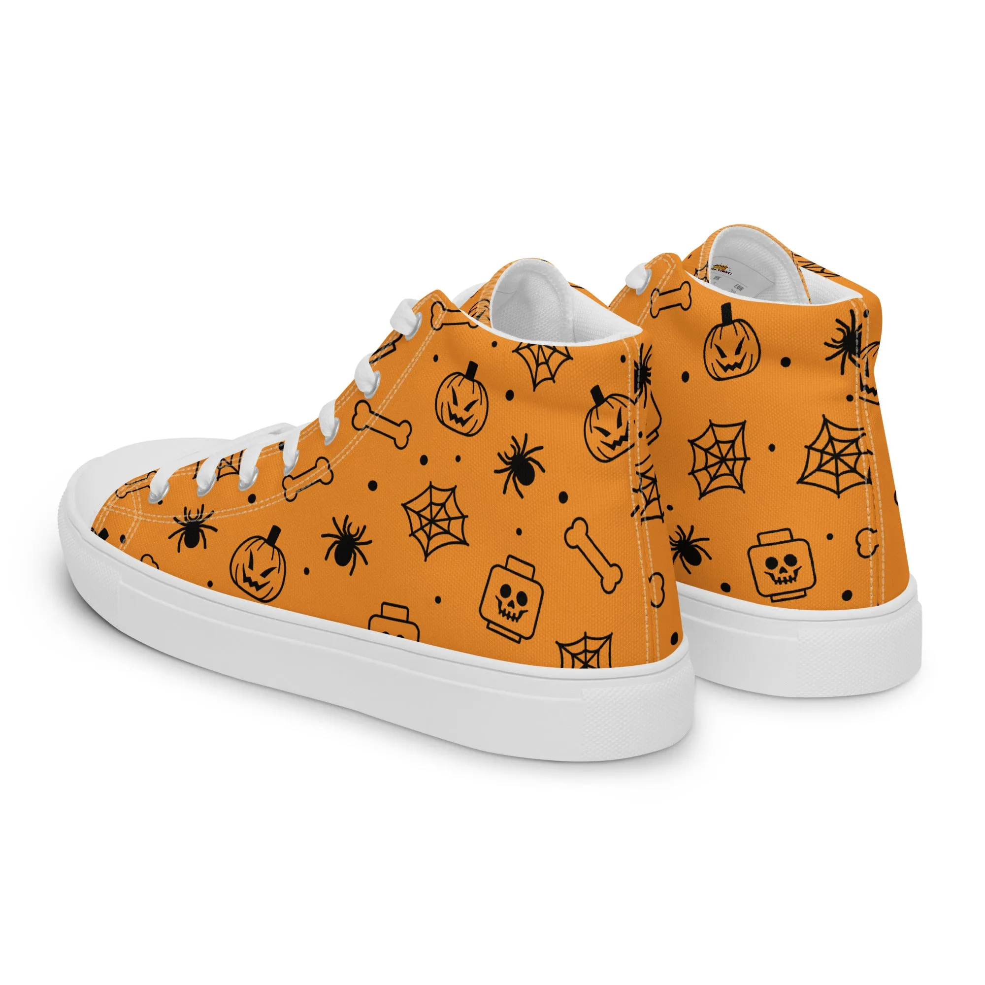 Halloween 2 Men’s High Top Canvas Shoes