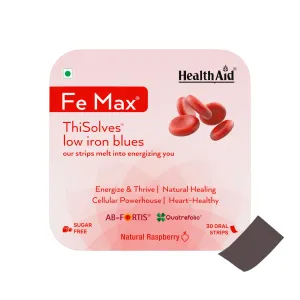 HealthAid I Fe Max I Thi Solves I 30 Oral Strips