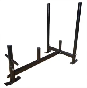 Heavy Duty Portable Gym Sled with Harness, Full Metal