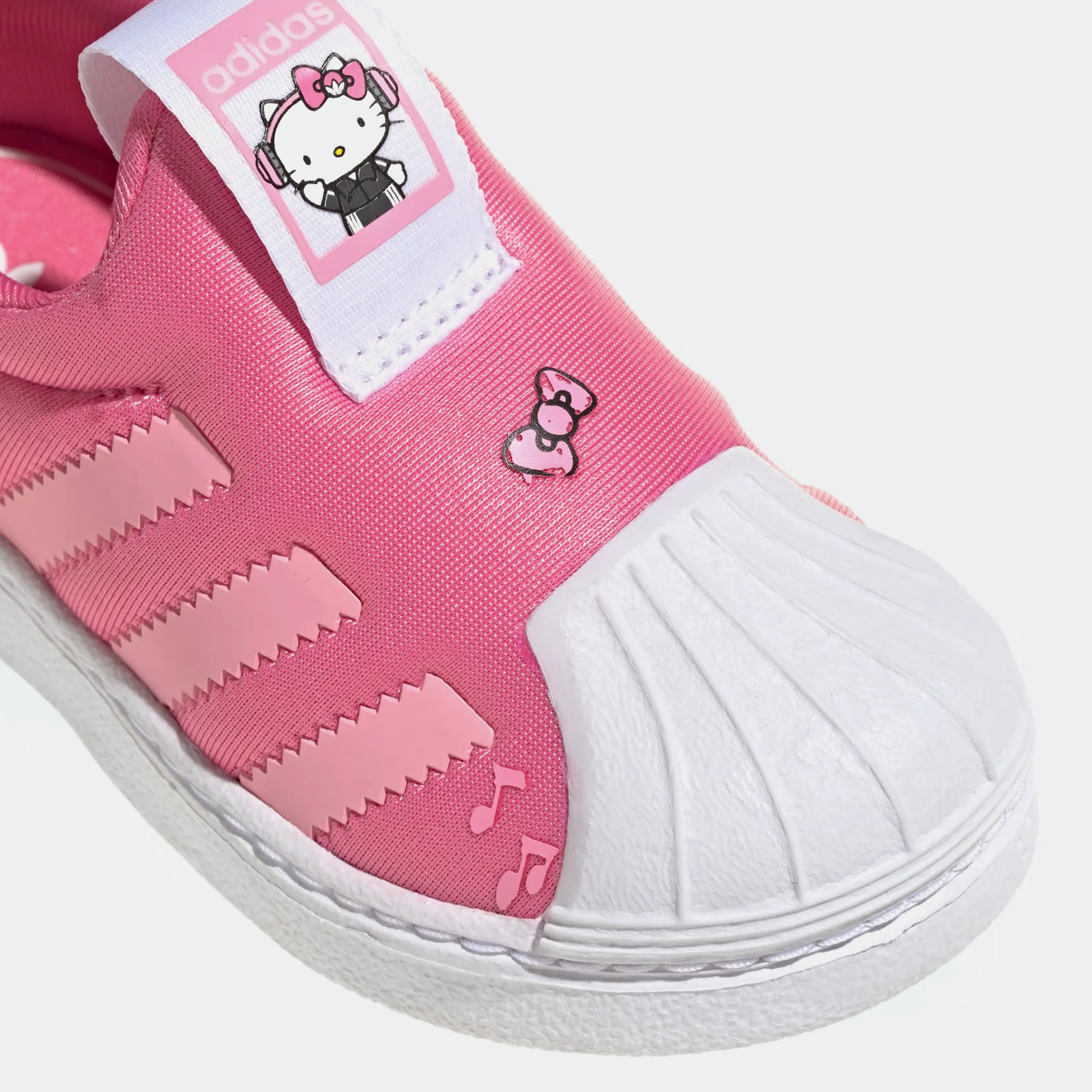 Hello Kitty & Friends Superstar 360 Infant Toddler Lifestyle Shoes (Pink Fusion/Cloud White/Bliss Pink)