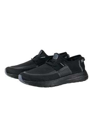 HEYDUDE Men’s Sirocco Perf Mesh Shoes in Black | 40967-060