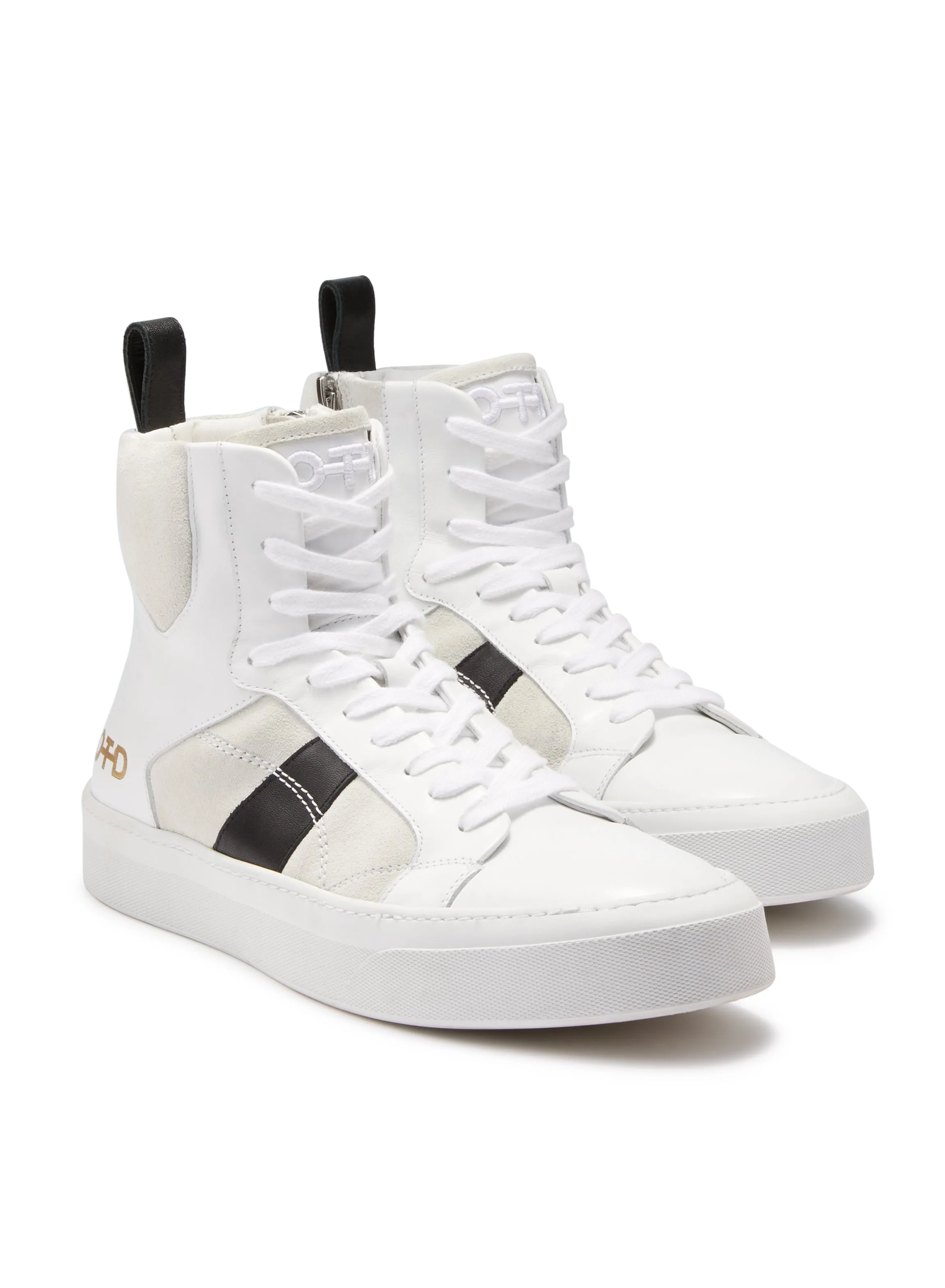 Hi-Top Zip Sneaker