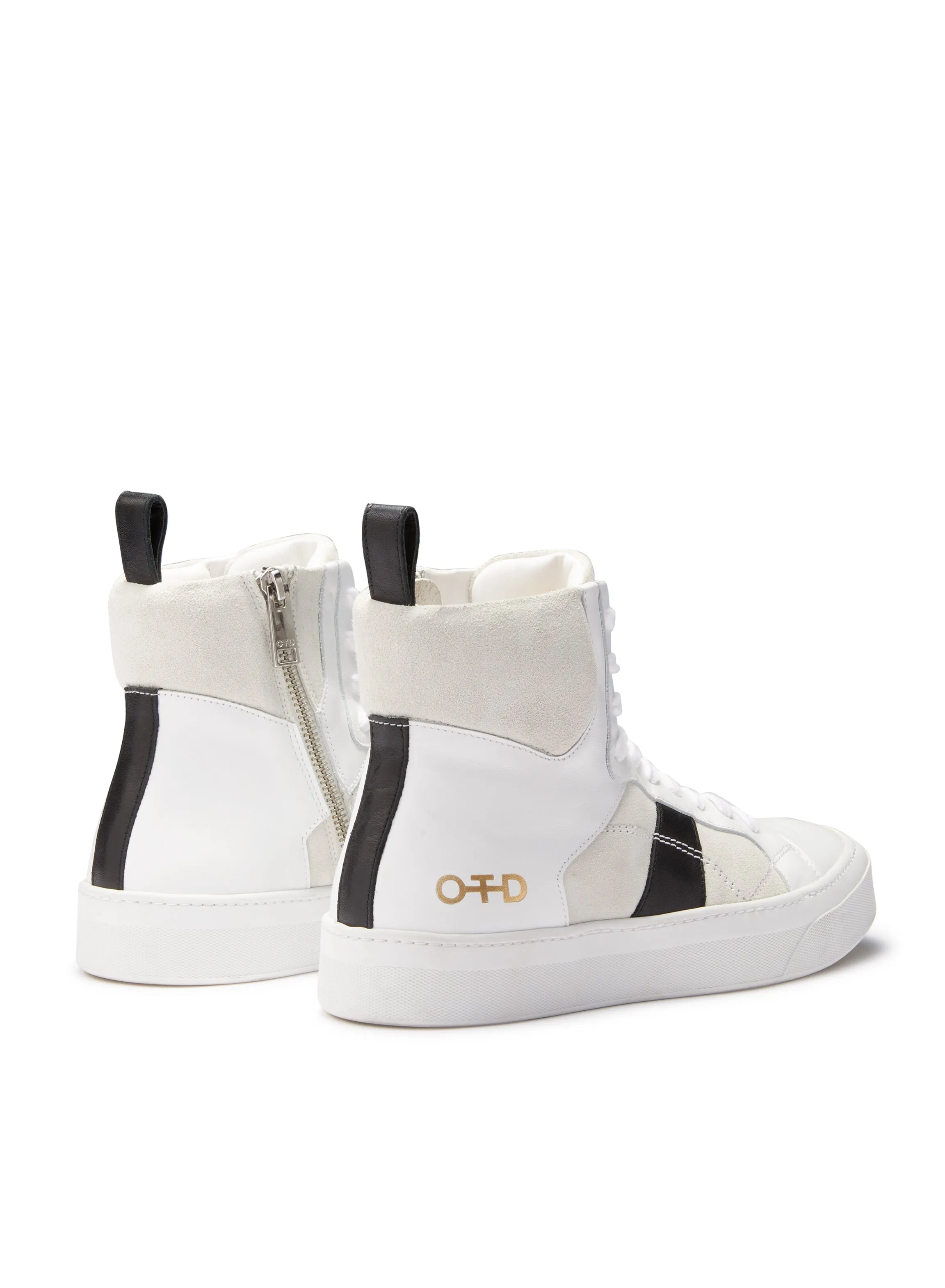 Hi-Top Zip Sneaker