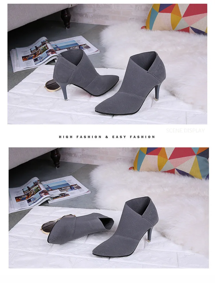 High Heels Winter Casual Shoes