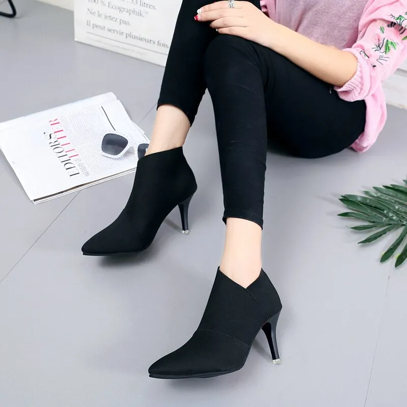 High Heels Winter Casual Shoes