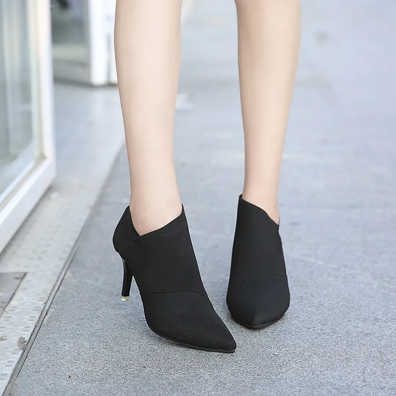 High Heels Winter Casual Shoes