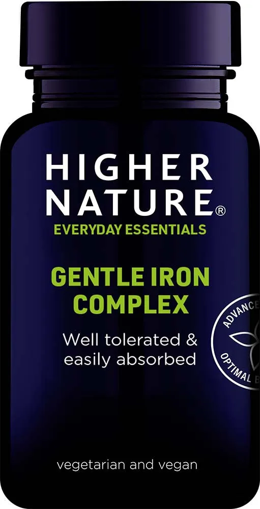 Higher Nature Gentle Iron Complex 60 Capsules