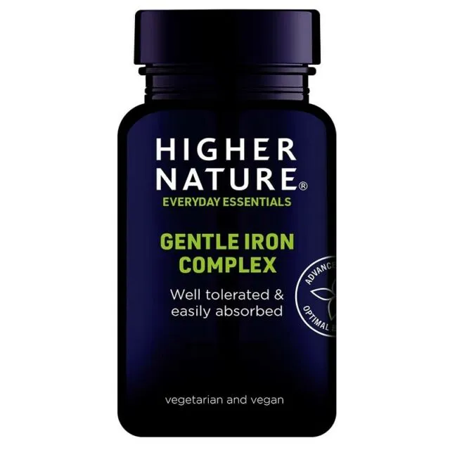 Higher Nature Gentle Iron Complex 60 Capsules