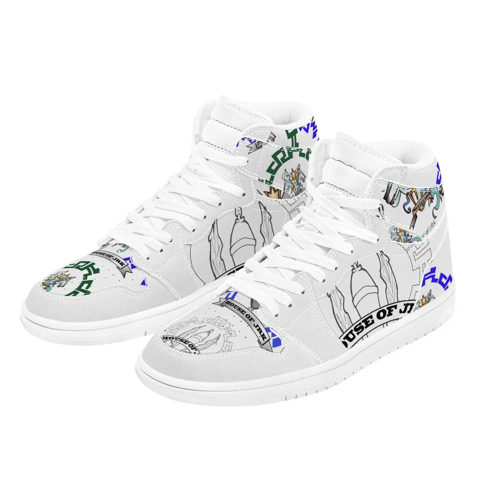 House of JRK Fashions V1 | Custom High Top | Shoe Zero