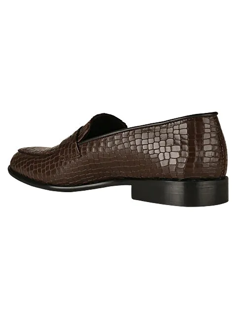 Hugo Brown Crocs For Men