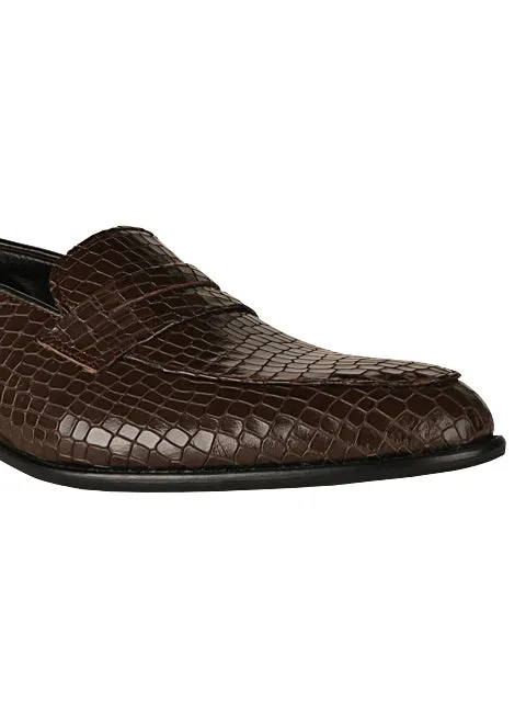 Hugo Brown Crocs For Men