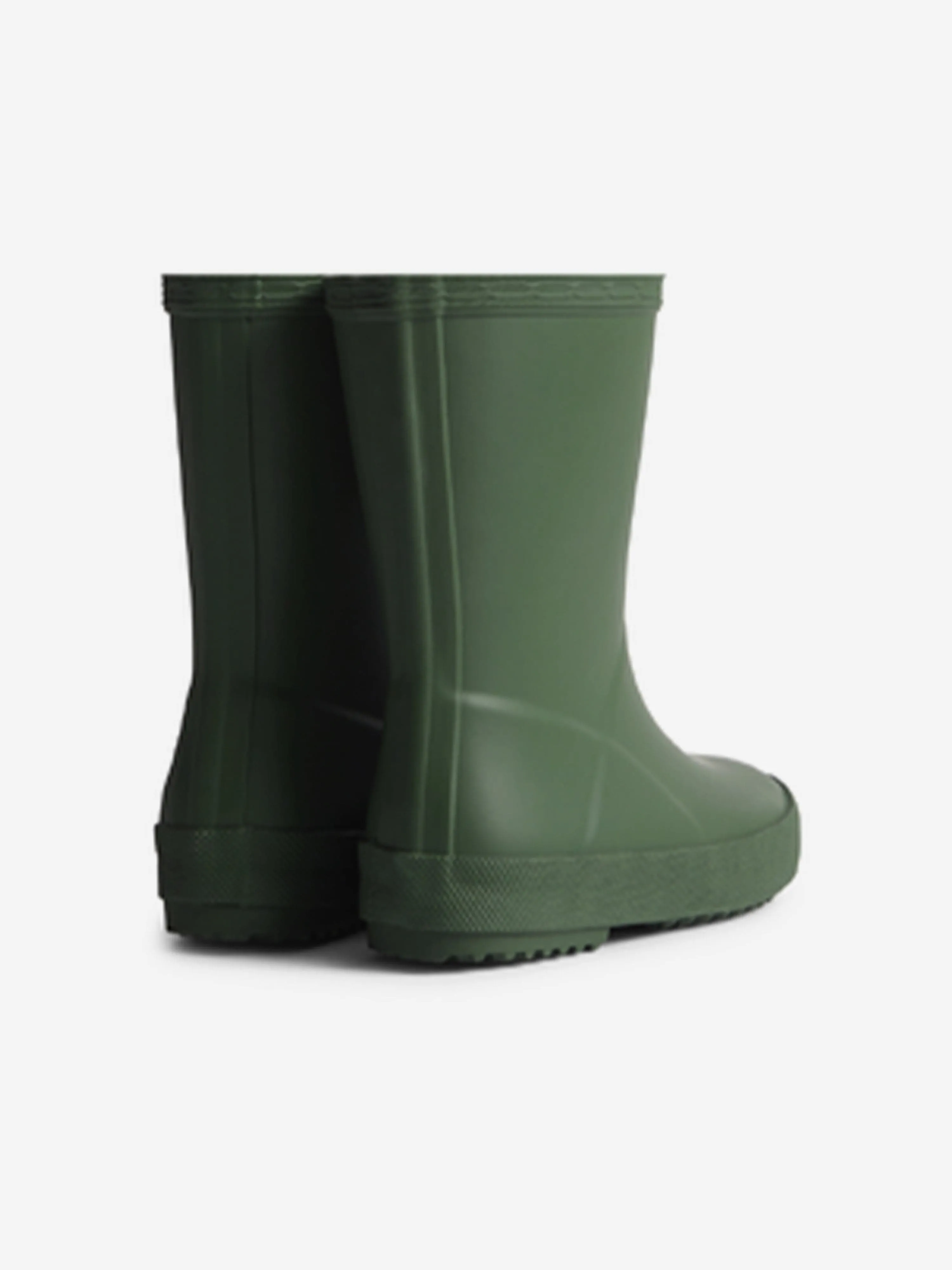 Hunter Kids First Wellington Boots in Green