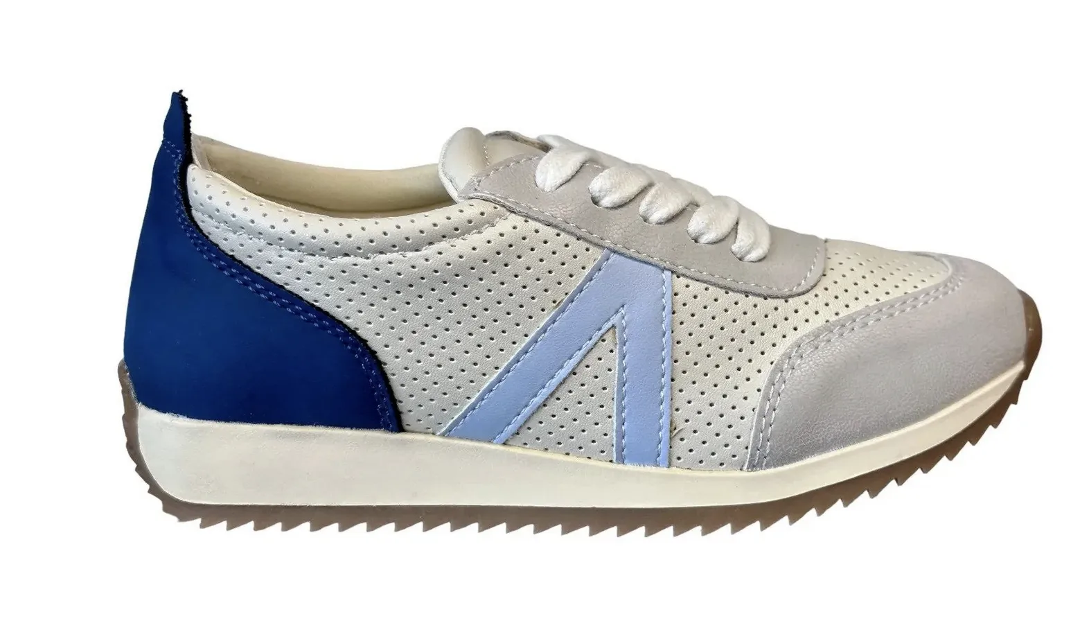 IENA White/Blue Sneaker - Select Size