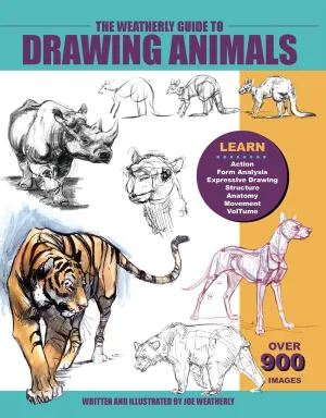 Joe Weatherly Guide to Drawing Animals - SIGNED