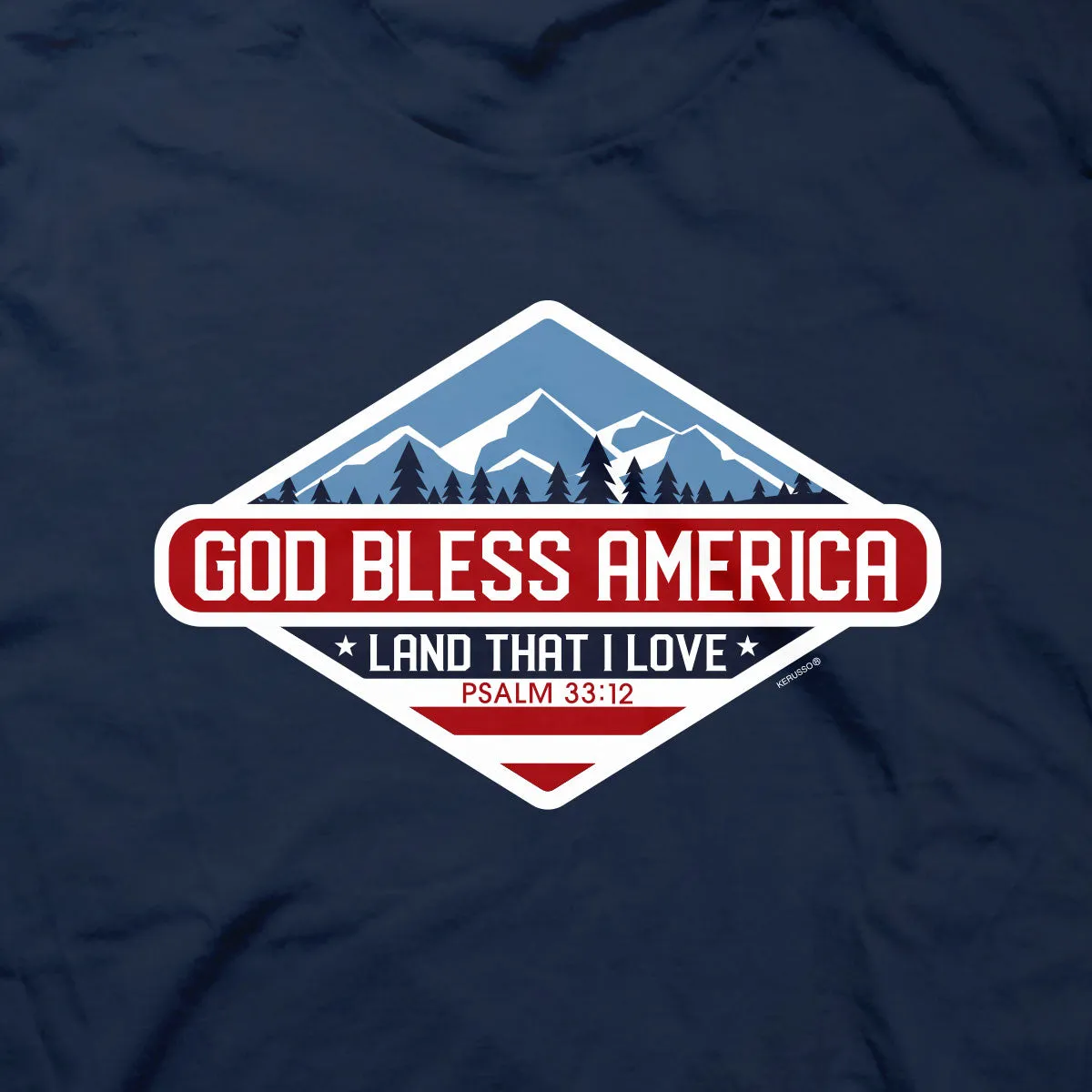 Kerusso Christian T-Shirt Patriotic 2022