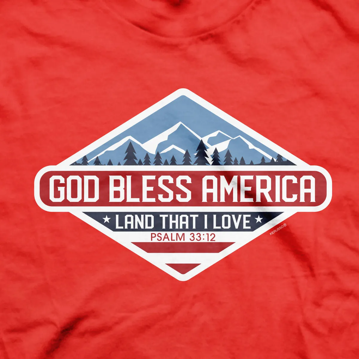 Kerusso Christian T-Shirt Patriotic 2022