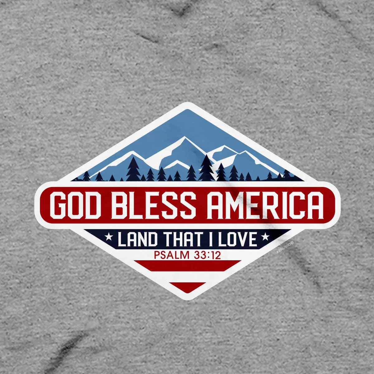 Kerusso Christian T-Shirt Patriotic 2022