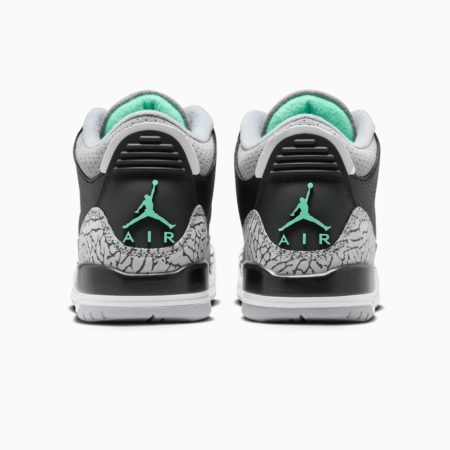 Kid's Air Jordan 3 Retro "Green Glow" Grade School