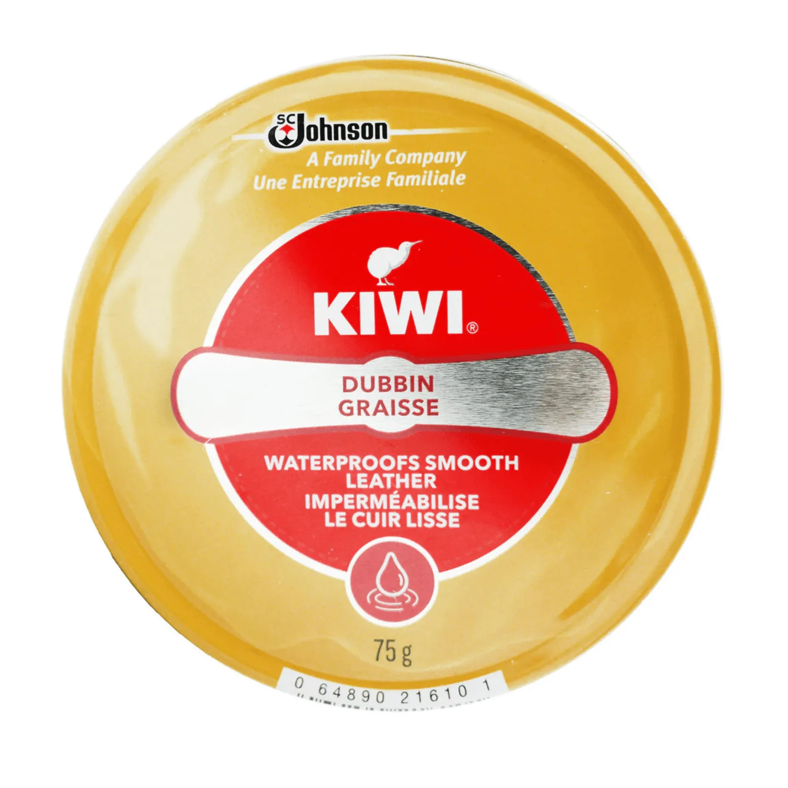 Kiwi Dubbin Grease Smooth Leather Waterproof Protection 75g