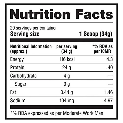 Labrada 100% CASEIN Micellar Casein Protein (24g Slow-Release Protein, 0g Sugar, No Artificial Colors, 29 Servings) - 2.2 lbs (1kg) (Dutch Chocolate)