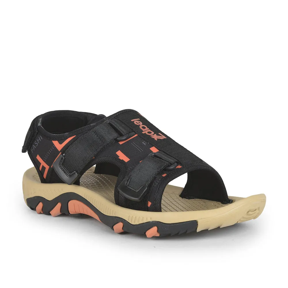 Leap7x By Liberty Men ZQ-HG-M12 Beige Sporty Casual Sandal