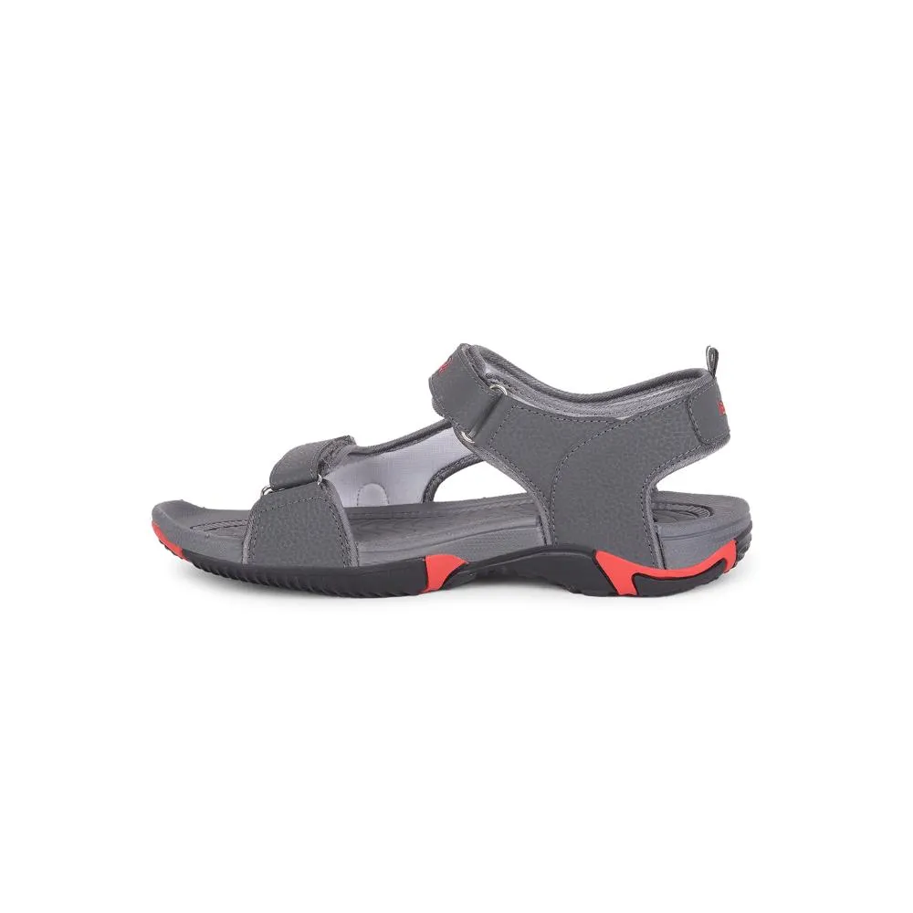 Leap7x By Liberty Mens ANDORRA Grey Sporty Casual Sandal