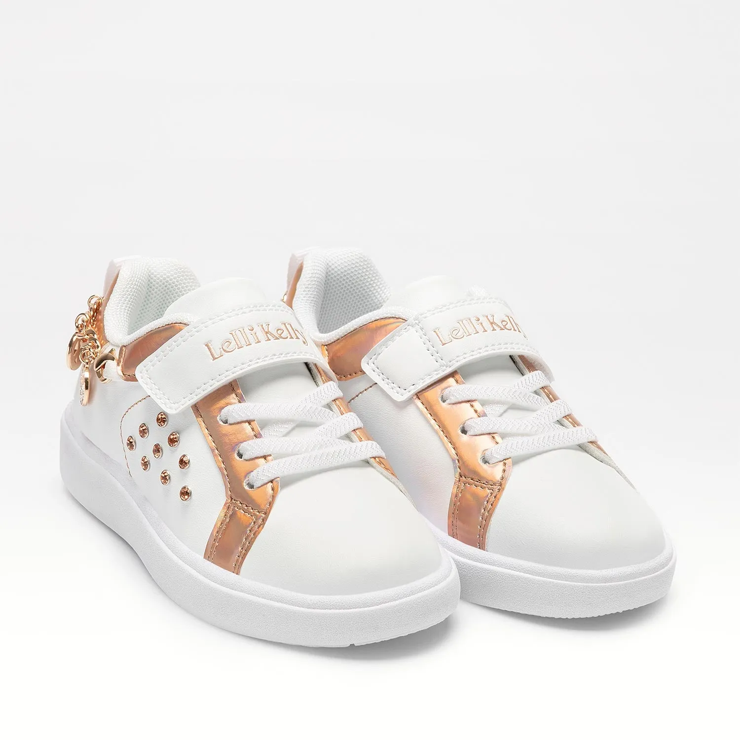 Lelli Kelly Gioiello Girls White-Rose Gold Bracelet Trainer