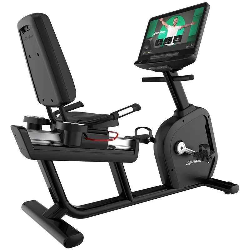 LIFE FITNESS CLUB SERIES   RECUMBENT LIFECYCLE BIKE