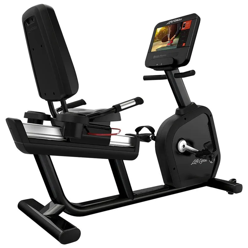 LIFE FITNESS CLUB SERIES   RECUMBENT LIFECYCLE BIKE