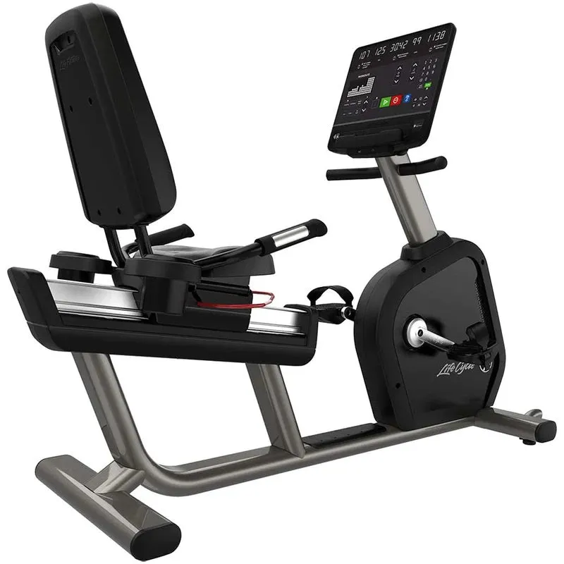 LIFE FITNESS CLUB SERIES   RECUMBENT LIFECYCLE BIKE