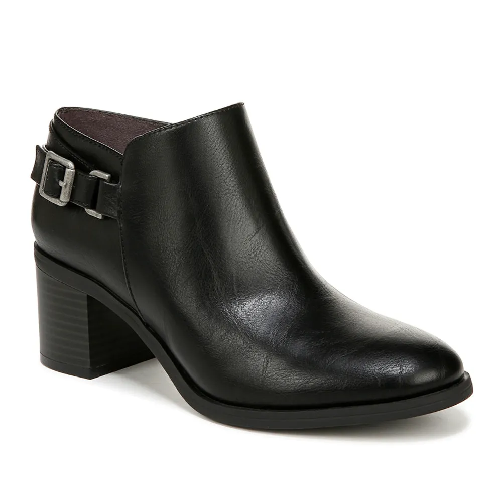 Lorelai Round Toe Zippered Ankle Booties