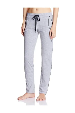 Lovable Cotton Gym Wear Grey Track Pants for ladies