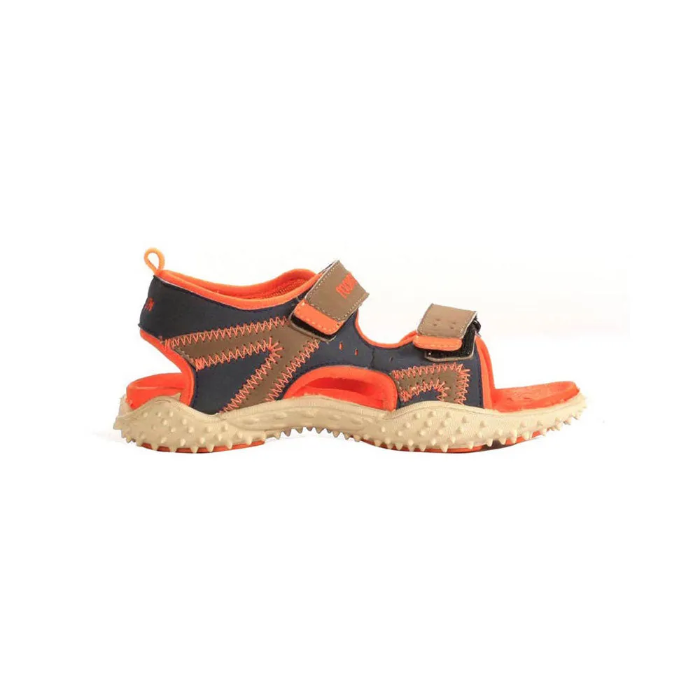 Lucy & Luke (Orange) Casual Sandal For Kids BEN-10 By Liberty